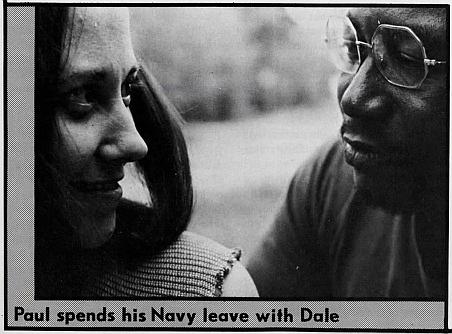 Paul spends his Navy leave with Dale
