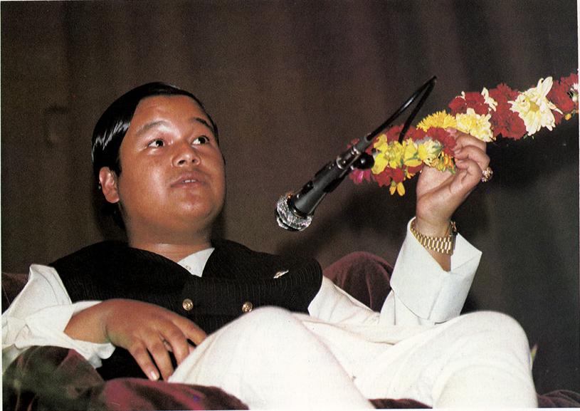The Young Prem Rawat (Maharaji) the Satguru or Perfect Master