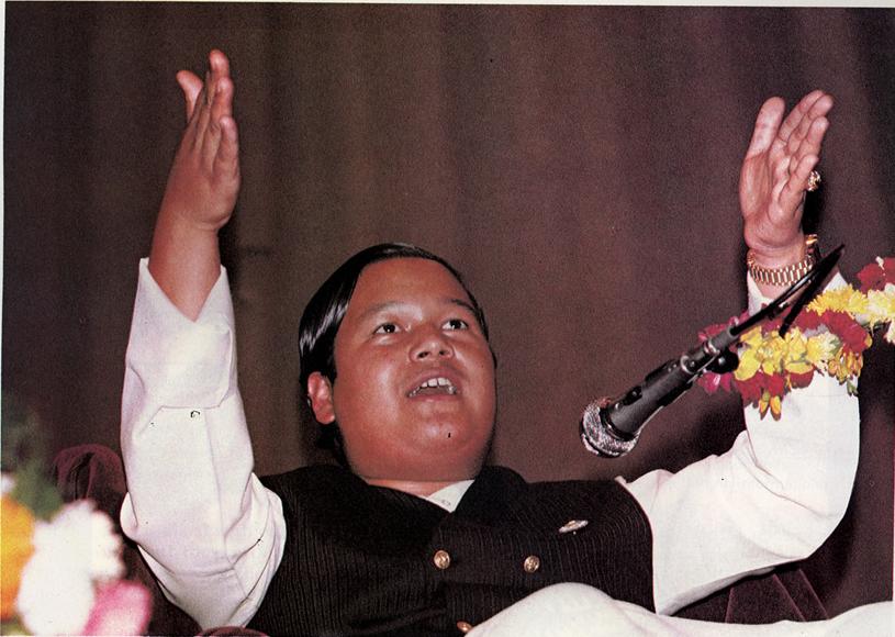 The Young Prem Rawat aka Maharaji aka Guru Maharaj Ji the Satguru or Perfect Master