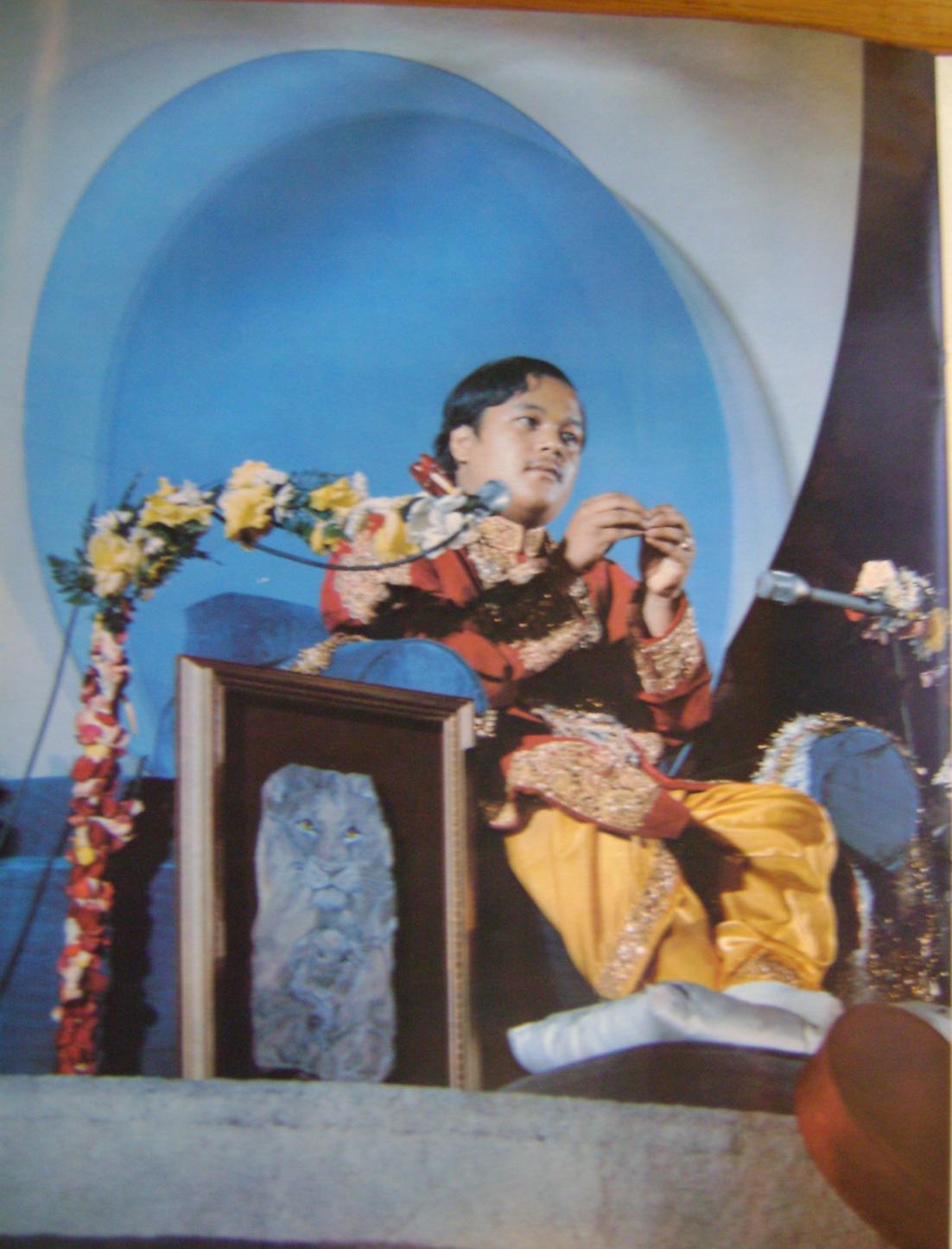 Maharaji In the Astrodome at Millenium '73 Maharaji In the Astrodome at Millenium '73