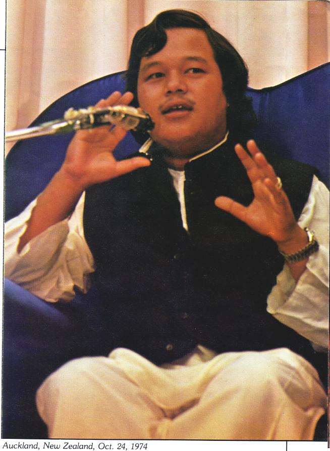 Prem Rawat Inspirational Speaker Auckland, New Zealand, Oct. 24, 1974