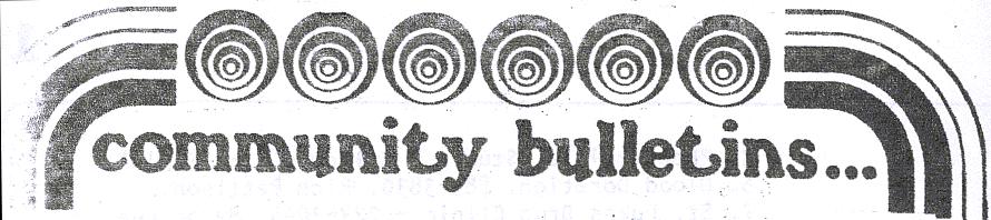 Community Bulletin Community Bulletin