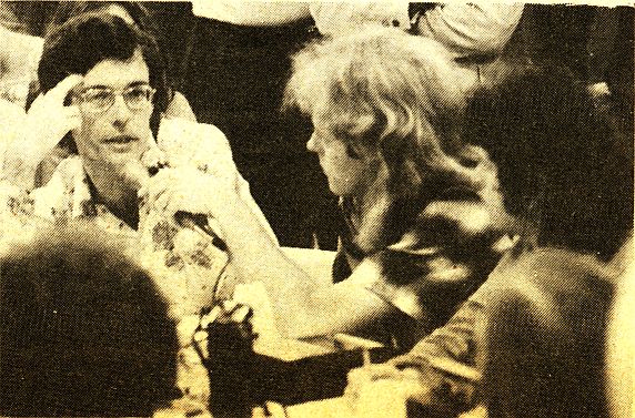 Ken Kelley with Rennie Davis