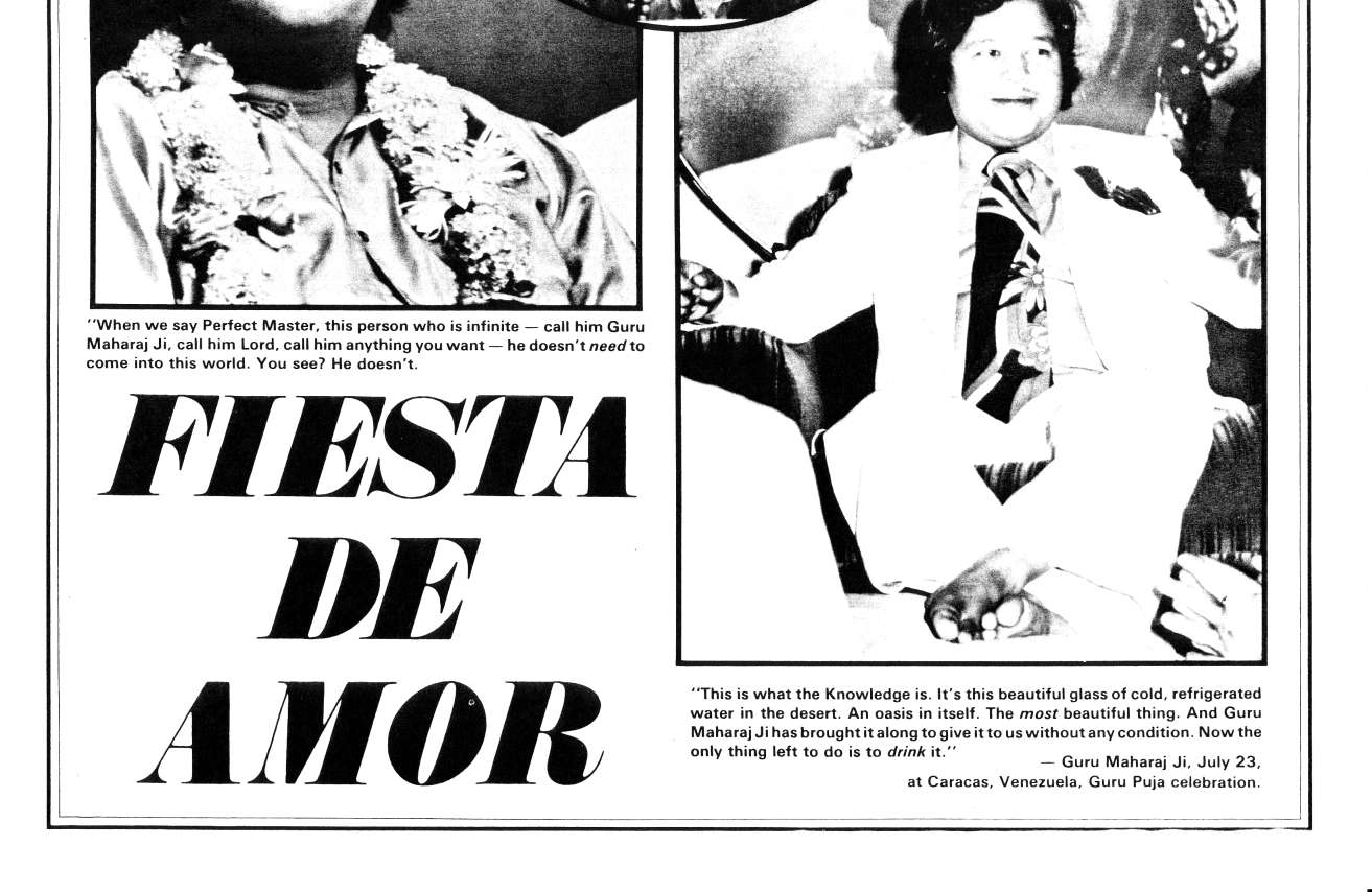 Prem Rawat: Divine Times magazine