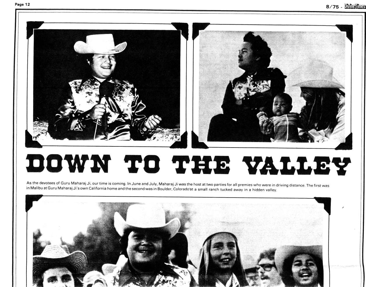 Prem Rawat: Divine Times magazine