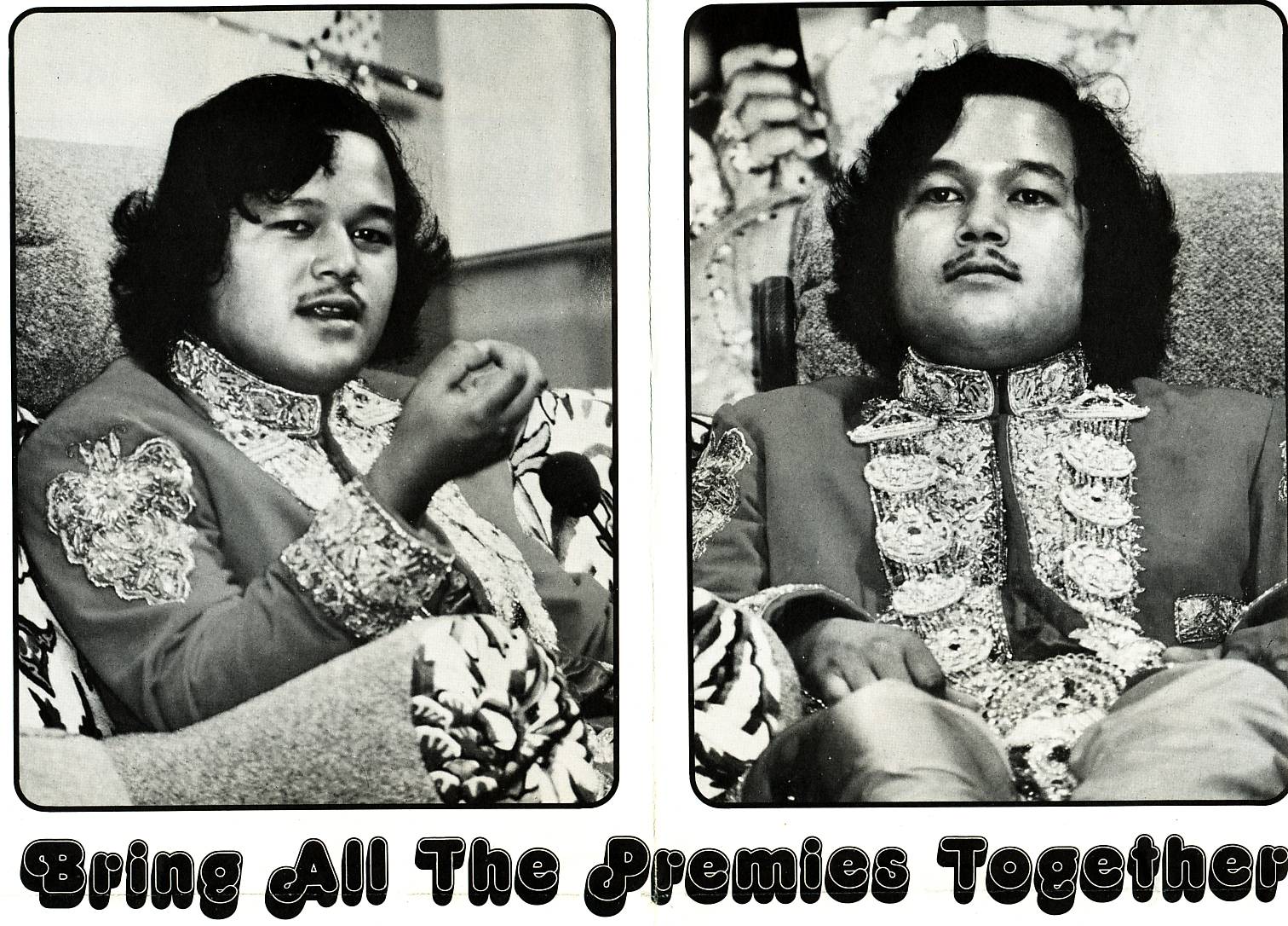 Prem Rawat Inspirational Speaker Dressed As Krishna On Throne, 1975 Prem Rawat Inspirational Speaker Dressed As Krishna On Throne, 1975