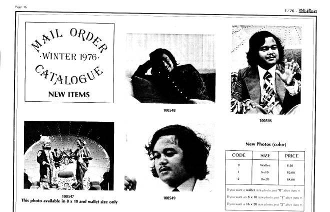 Mail Order Catalogue