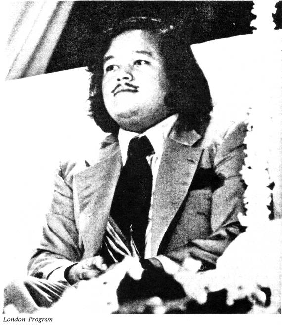 Prem Rawat Inspirational Speaker When He Was Guru Maharaj Ji, The Lord Of The Universe, London Program 1977