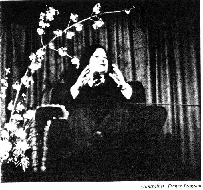Prem Rawat Inspirational Speaker When He Was Guru Maharaj Ji, The Lord Of The Universe, Montpellier, France Program 1977