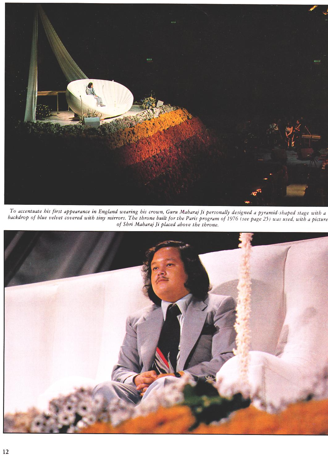 Prem Rawat's (Maharaji) Thrones
