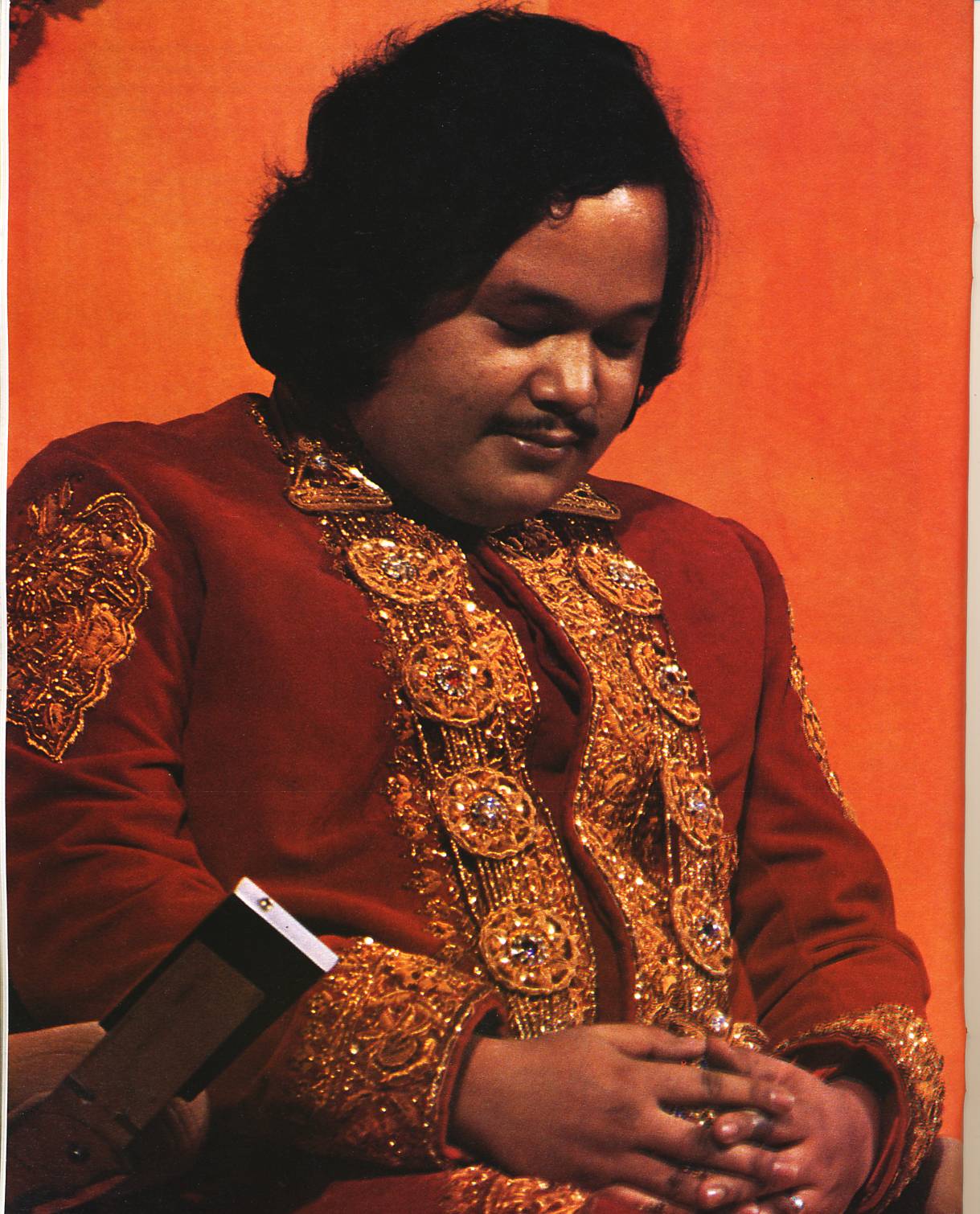 Prem Rawat Inspirational Speaker Dressed As Krishna 1978