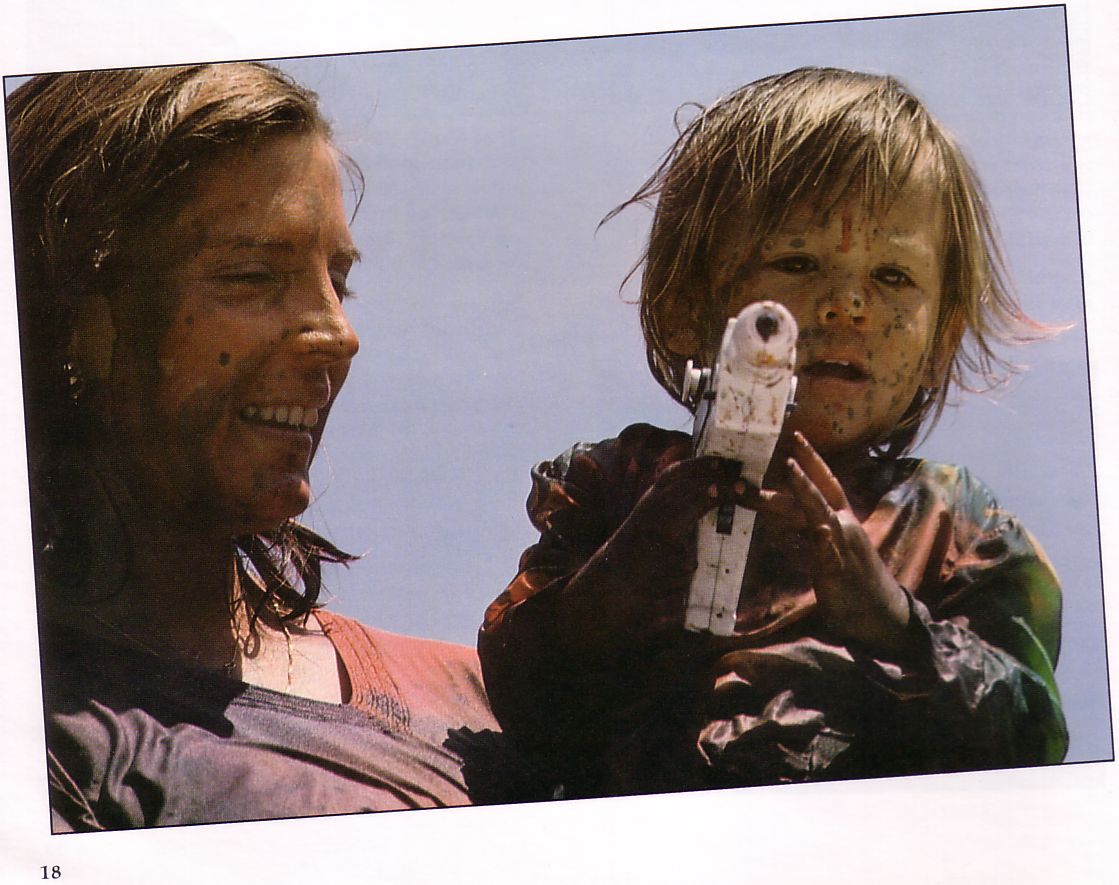 Prem Rawat's (Maharaji) Wife Durga Ji and Child Holi Festival 1978