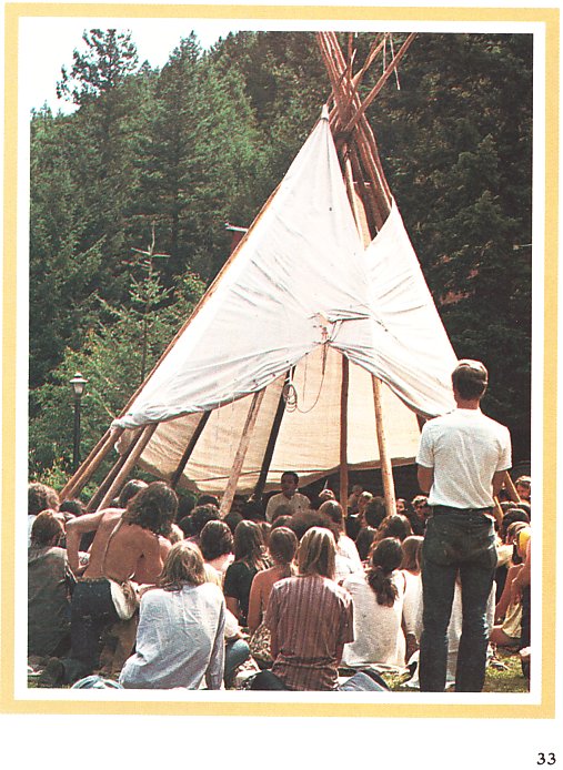 Prem Rawat Inspirational Speaker Then Calling Himself Guru Maharaj Ji in Tepee 1971