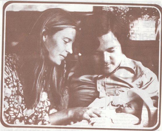Prem Rawat aka (Guru) Maharaj Ji with their first child Prem Rawat aka (Guru) Maharaj Ji with their first child