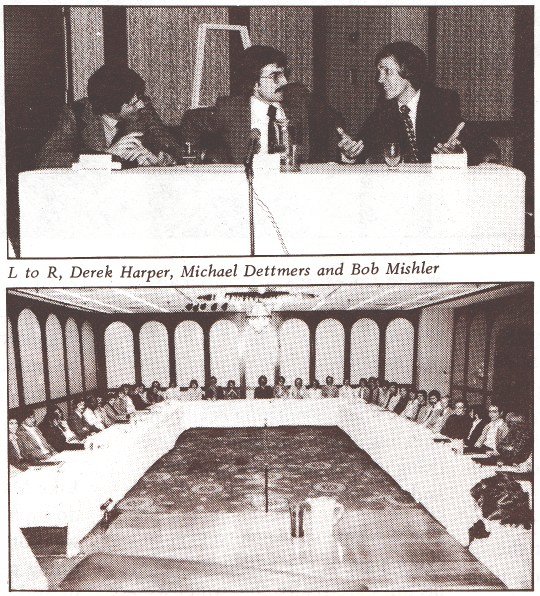 L to R, Derek Harper, Michael Dettmers and Bob Mishler