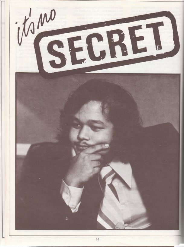 It's No Secret It's No Secret