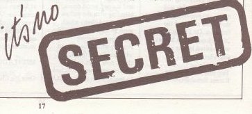 It's No Secret