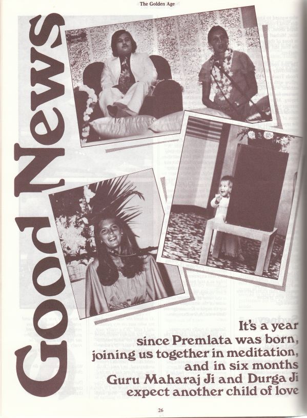 Rawat Family Plans: Guru Maharaj Ji and Durga Ji expect another child of love. Rawat Family Plans: Guru Maharaj Ji and Durga Ji expect another child of love.