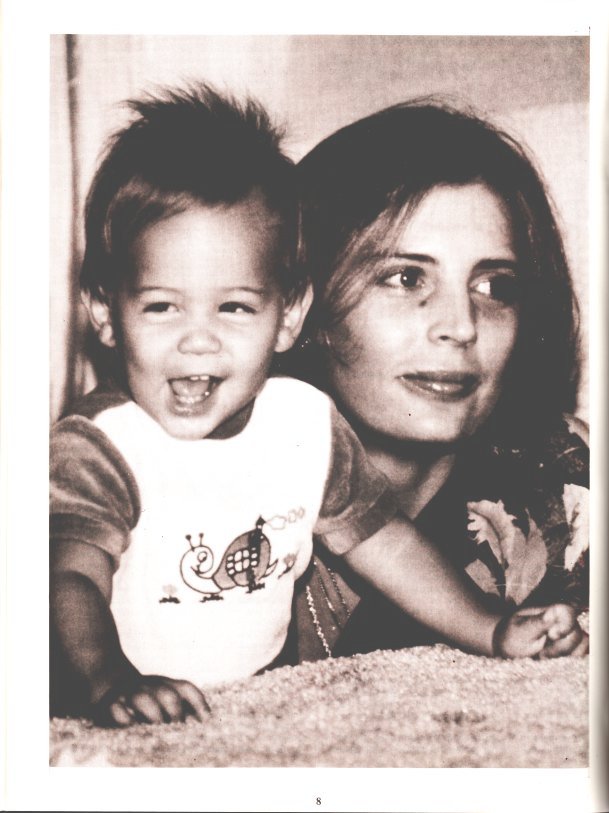 The Goddess Durga Ji (aka Marolyn Rawat nee Johnson) With Son 1976 The Goddess Durga Ji (aka Marolyn Rawat nee Johnson) With Son 1976