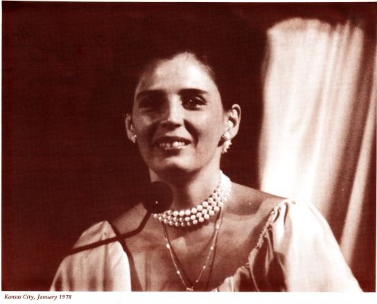 Marolyn Rawat nee Johnson then known as Durga Ji in Kansas City, January 1978