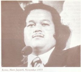 Prem Rawat aka Maharaji in Rome, Hans Jayanti, November 1977