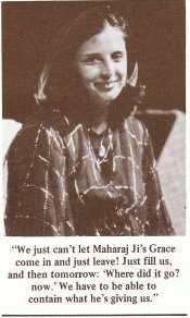 Marolyn Rawat nee Johnson who was called the Goddess Durga Ji by her husband, Prem Rawat aka Maharaji in the 1970's