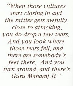 When those vultures start closing in and the rattler gets awfully close to attacking, you do drop a few tears.