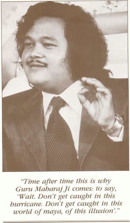 Prem Rawat aka Maharaji at Guru Puja (worship) 1979 Prem Rawat aka Maharaji at Guru Puja (worship) 1979