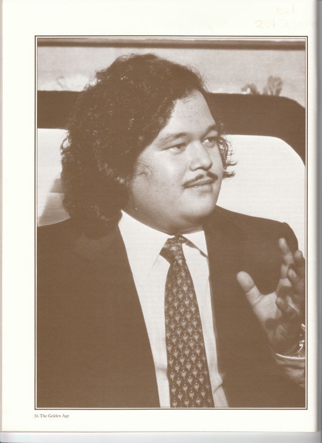 Prem Rawat aka Maharaji at Guru Puja (worship) 1979