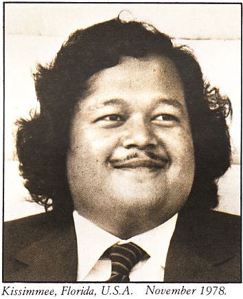 Prem Rawat Inspirational Speaker @ Kissimmee, Florida, U.S.A. November 1978.