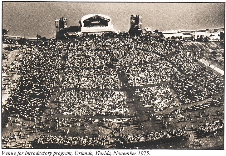 Venue for introductory program, Orlando, Florida, November 1975.