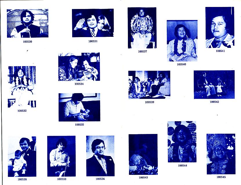 Divine Light Mission Mail Order Catalog, Winter 1976