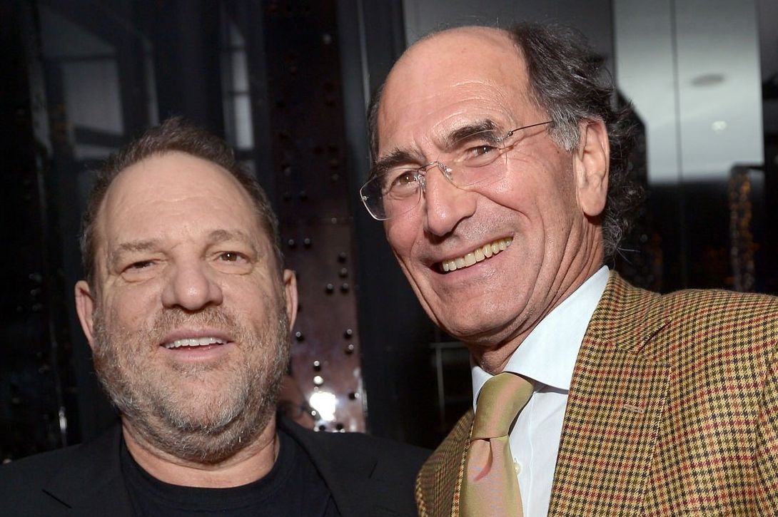 Alvarao Pascotto and Harvey Weinstein