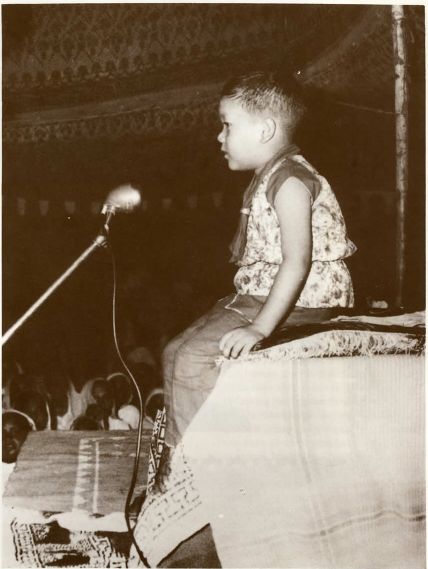 The young Satguru Maharaji (Prem Rawat)