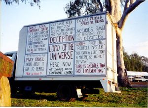 Neville Ackland Protest