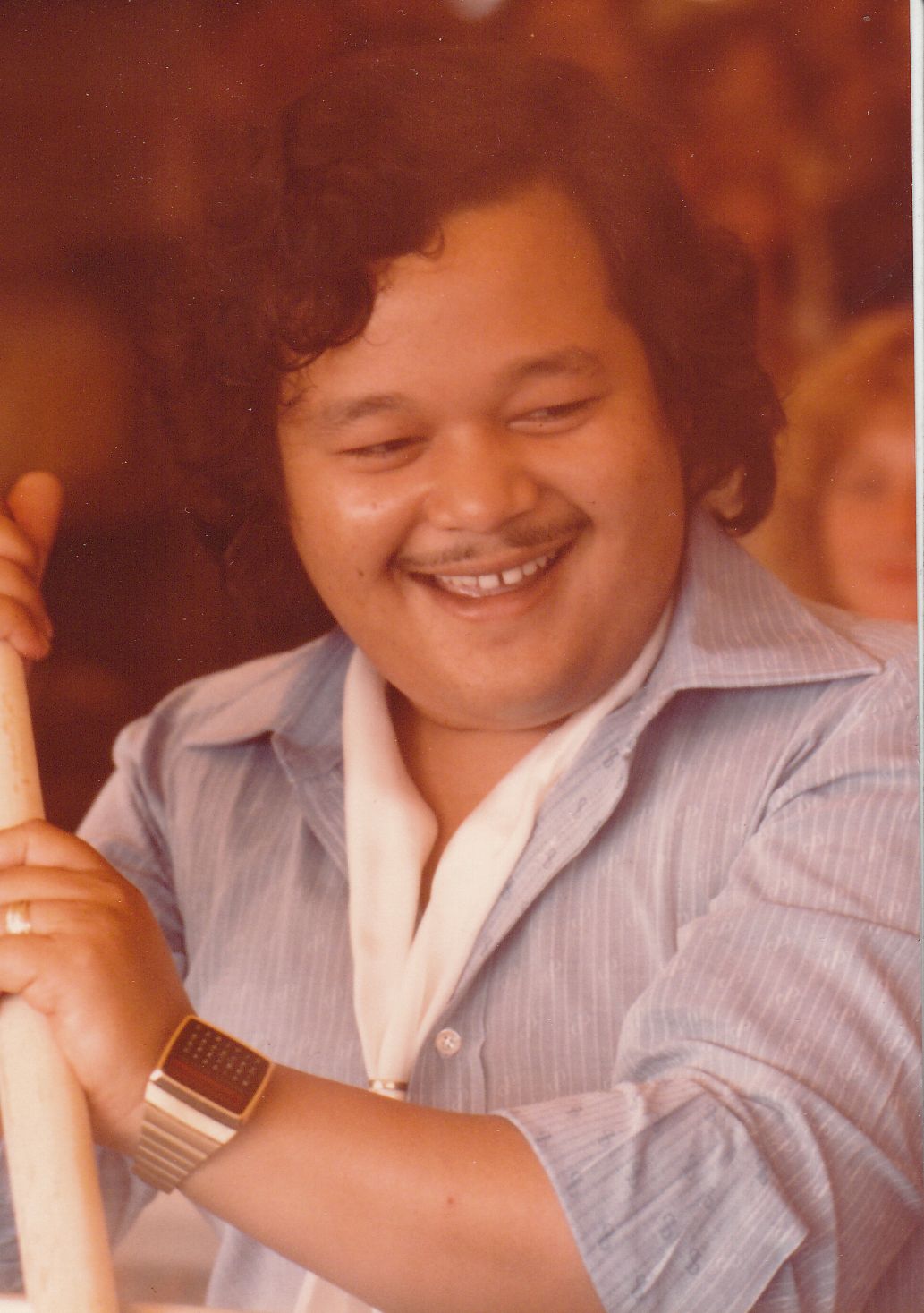 Prem Rawat Inspirational Speaker Wearing Expensive Watch Photo circa 1978