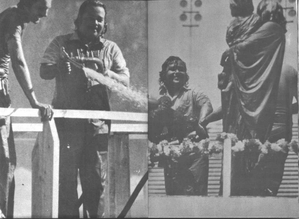 Prem Rawat Inspirational Speaker With Wife Durga Ji (Marolyn Rawat) at Holi 78, Miami, Florida