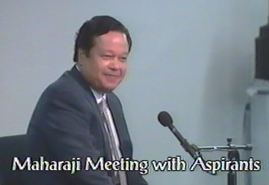 Maharaji with Aspirants 1993 Maharaji with Aspirants 1993