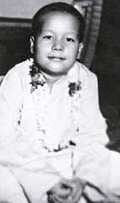 Maharaji as a child