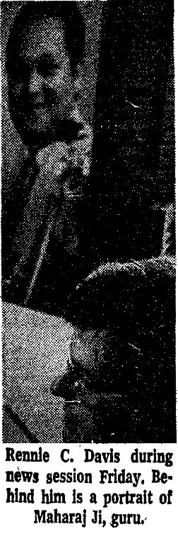 Newspaper Article re Prem Rawat aka Guru Maharaj Ji