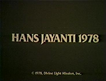 Prem Rawat Inspirational Speaker at Hans Jayanti 1978